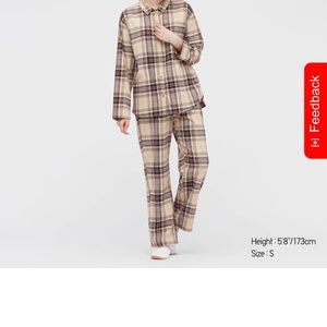 NWT Uniqlo flannel pajamas